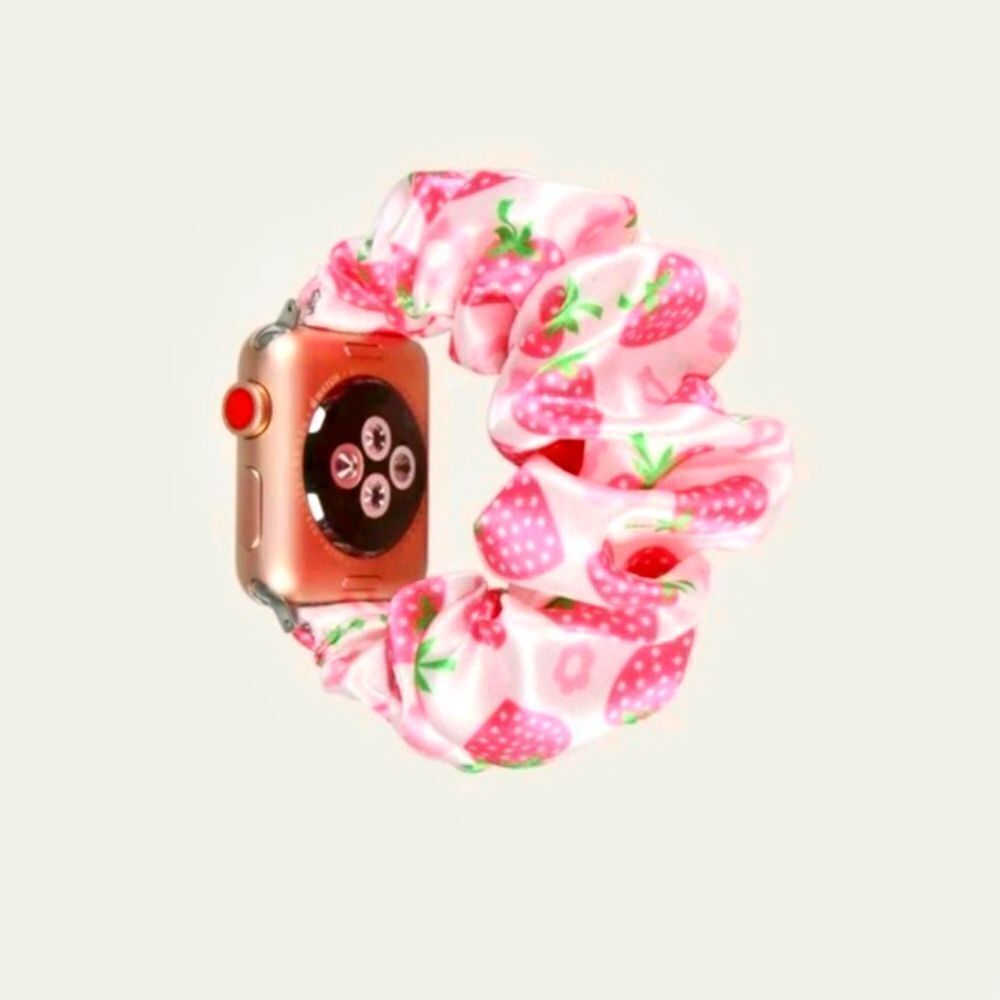 Strawberry 🍓 Print Apple Watch Band - Picture 5 of 5